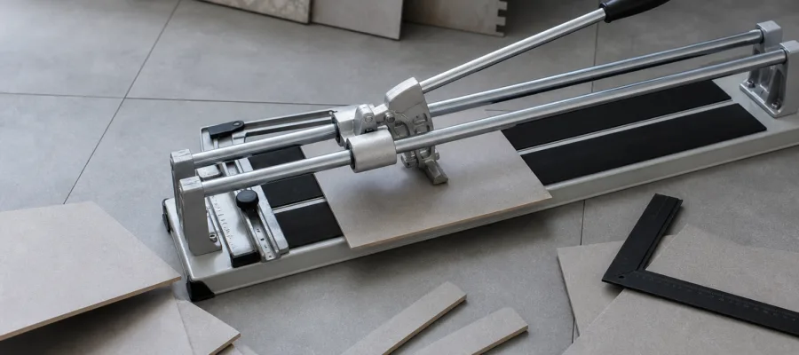 Fliesenschneider Anwendung: Tipps und Techniken fuer praezises Fliesenschneiden