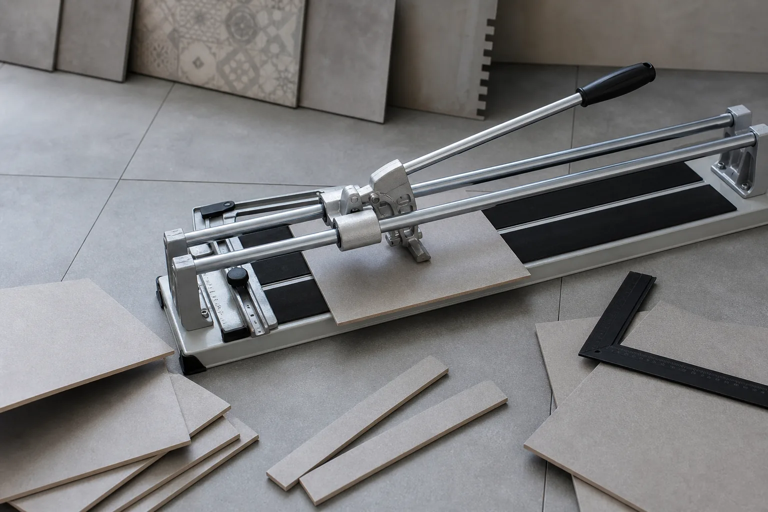Fliesenschneider Anwendung: Tipps und Techniken fuer praezises Fliesenschneiden