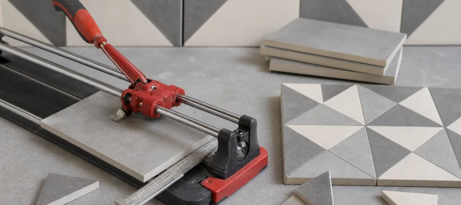 DIY Wandfliesen zuschneiden: Tipps fuer individuelle Muster mit dem Fliesenschneider