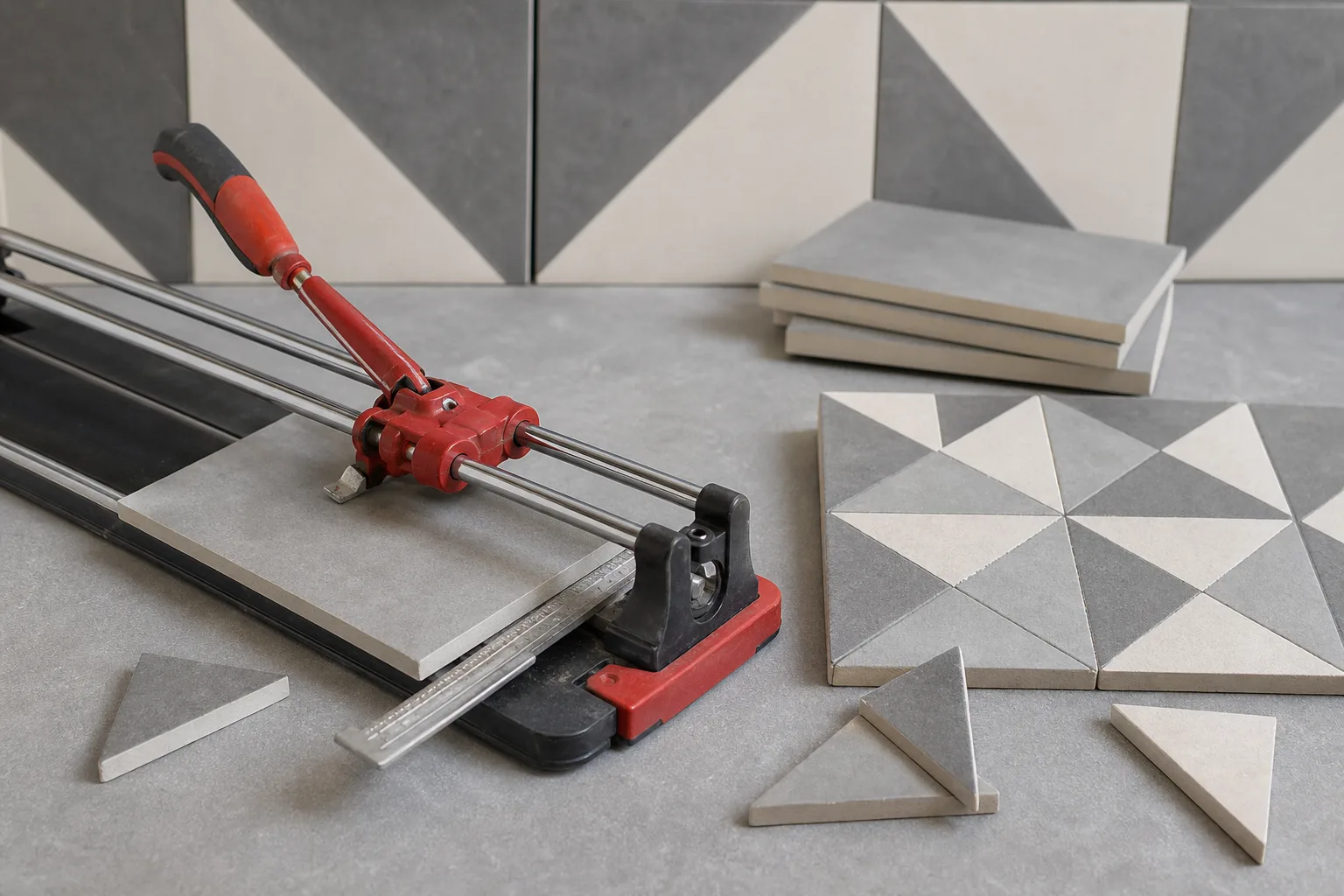 DIY Wandfliesen zuschneiden: Tipps fuer individuelle Muster mit dem Fliesenschneider